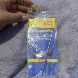 Inox Circular Knitting Needles - Silver